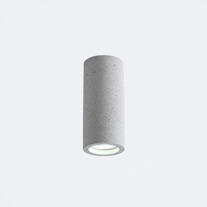 DecorBites™ Lámpara de techo cilíndrica LED minimalista DecorBites™ - Gris cemento