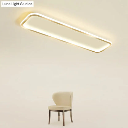 DecorBites™ DecorBites™ Lámpara de techo LED rectangular minimalista empotrada