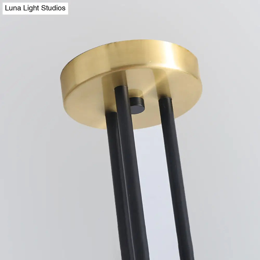 Lámpara de araña Sputnik moderna de cristal transparente con 12 luces para salón - Estilo sencillo