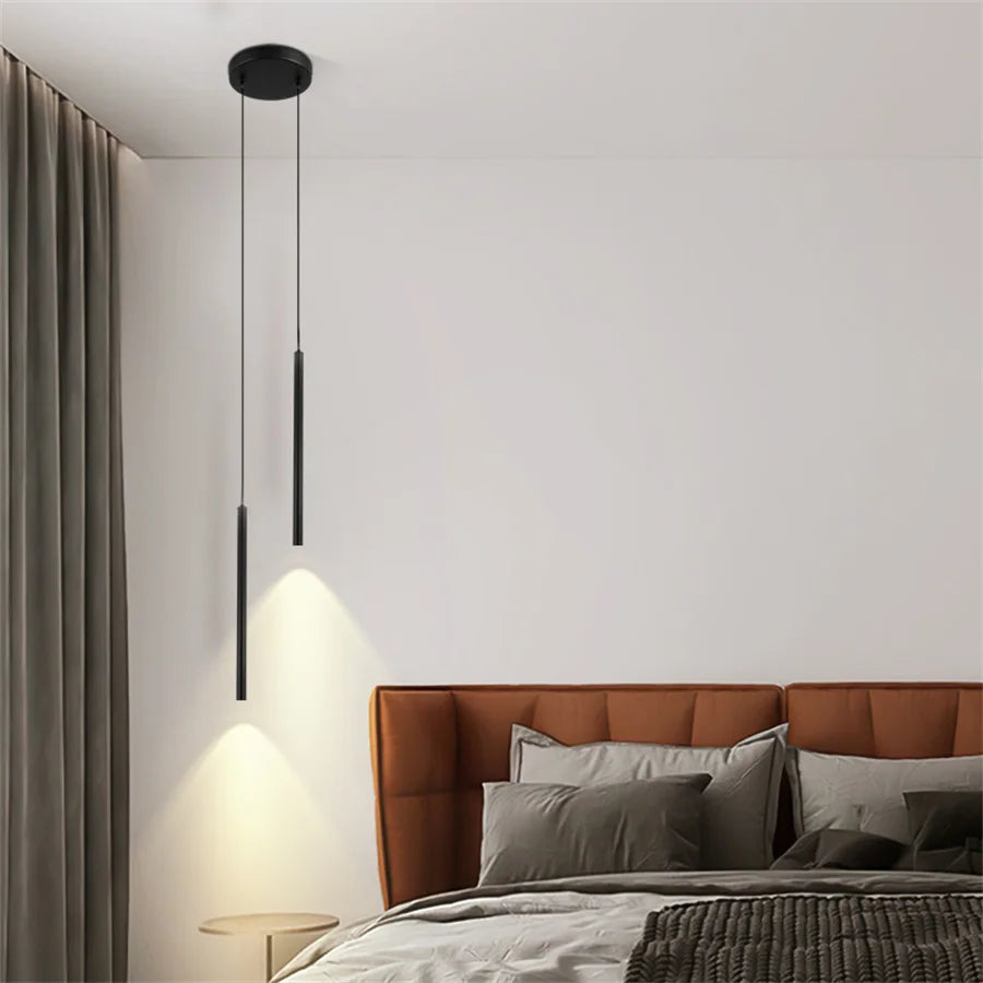 Modern 2CM LED Pendant Lights for Kitchen Island