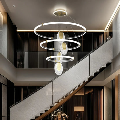 Modern 3-Layer LED Chandelier Pendant Light - Chandelier