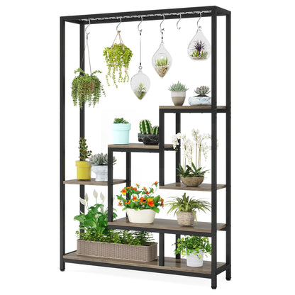 Modern 5-Tier Tall Metal Plant Stand