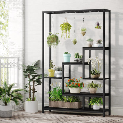 Modern 5-Tier Tall Metal Plant Stand
