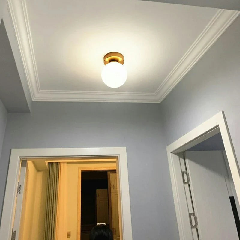 Modern Acrylic Ball Ceiling Light for Home