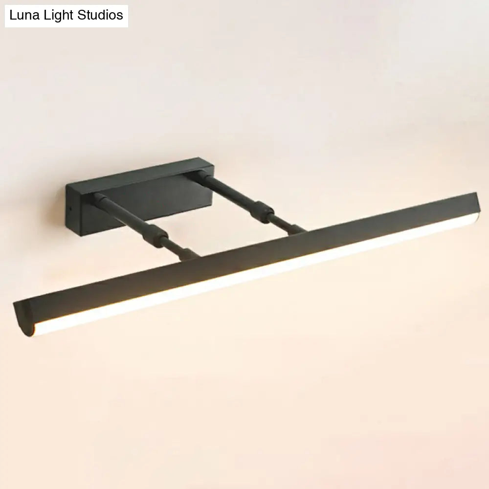 DecorBites™ DecorBites™ Modern Acrylic Bar Vanity Lamp: Adjustable LED Wall Mounted Lighting for Bath