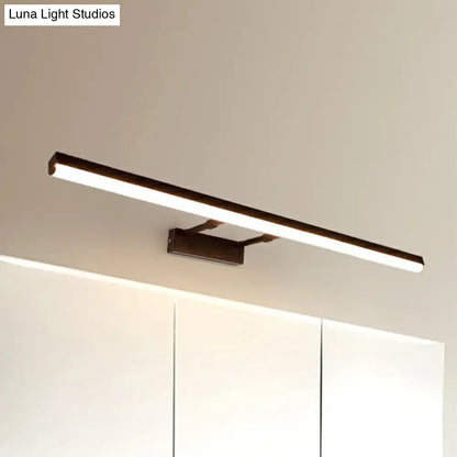 DecorBites™ DecorBites™ Modern Acrylic Bar Vanity Lamp: Adjustable LED Wall Mounted Lighting for Bath