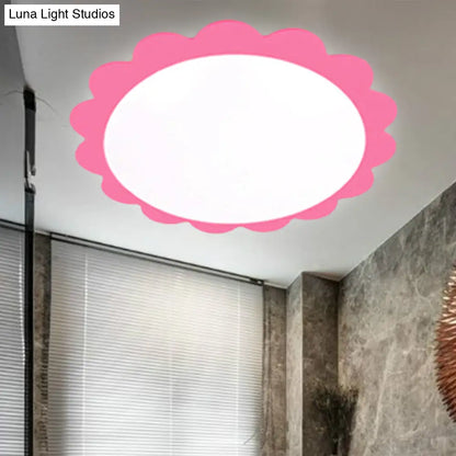 DecorBites™ DecorBites™ Modern Acrylic Ceiling Lamp for Study Rooms - Flower Design with Eye-Caring Light
