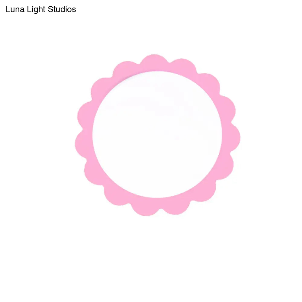 DecorBites™ DecorBites™ Modern Acrylic Ceiling Lamp for Study Rooms - Flower Design with Eye-Caring Light