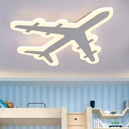 DecorBites™ DecorBites™ Modern Acrylic Ceiling Mount Light: Plane Design for Kid's Bedroom