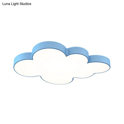 DecorBites™ DecorBites™ Modern Acrylic Cloud Ceiling Flush Mount Light for Kids' Classroom and Bedroom