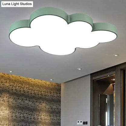 DecorBites™ DecorBites™ Modern Acrylic Cloud Ceiling Flush Mount Light for Kids' Classroom and Bedroom