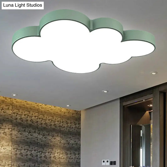DecorBites™ DecorBites™ Modern Acrylic Cloud Ceiling Flush Mount Light for Kids' Classroom and Bedroom