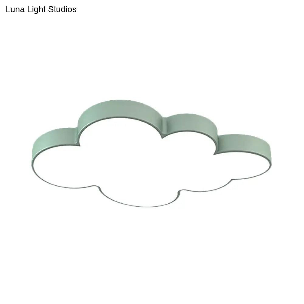 DecorBites™ DecorBites™ Modern Acrylic Cloud Ceiling Flush Mount Light for Kids' Classroom and Bedroom