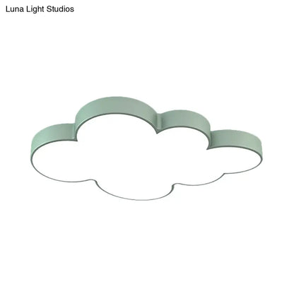 DecorBites™ DecorBites™ Modern Acrylic Cloud Ceiling Flush Mount Light for Kids' Classroom and Bedroom