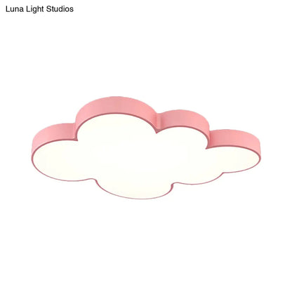 DecorBites™ DecorBites™ Modern Acrylic Cloud Ceiling Flush Mount Light for Kids' Classroom and Bedroom