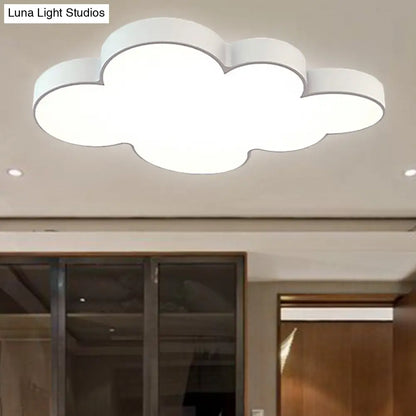 DecorBites™ DecorBites™ Modern Acrylic Cloud Ceiling Flush Mount Light for Kids' Classroom and Bedroom