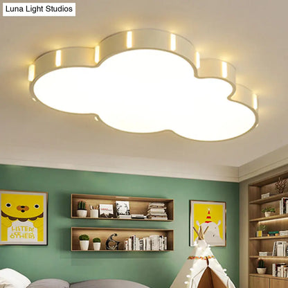 DecorBites™ DecorBites™ Modern Acrylic Cloud Ceiling Light for Adult Bedroom in White