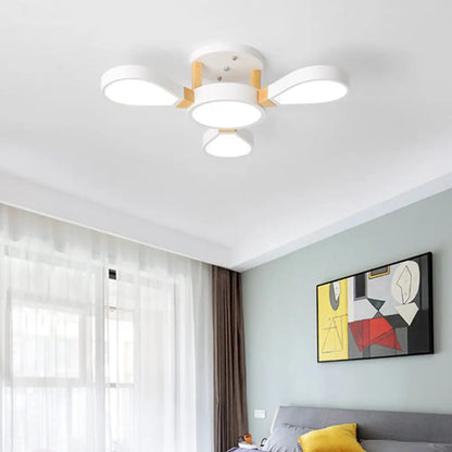 DecorBites™ DecorBites™ Modern Acrylic Flower Ceiling Lamp for Living Room - Semi Flush Mount Light Fixture