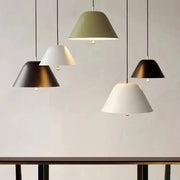 Modern acrylic green dimmable pendant lamp with matte black white and olive green shades and sleek metal cords for kitchen decorbites pendant lamp