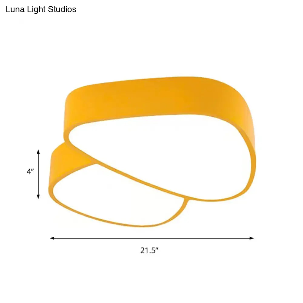 DecorBites™ DecorBites™ Modern Acrylic LED Mushroom Baby Ceiling Light - Lovely Flush Bedroom Lamp