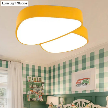 DecorBites™ DecorBites™ Modern Acrylic LED Mushroom Baby Ceiling Light - Lovely Flush Bedroom Lamp