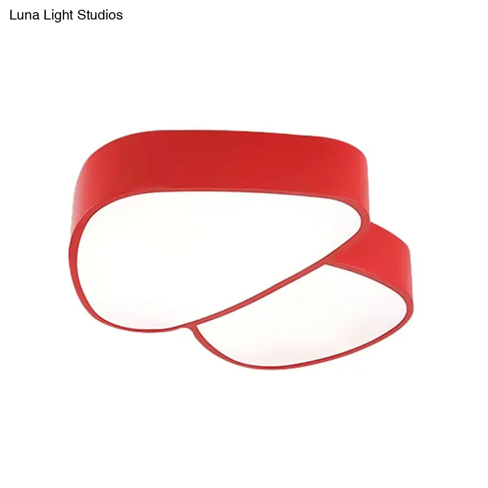 DecorBites™ DecorBites™ Modern Acrylic LED Mushroom Baby Ceiling Light - Lovely Flush Bedroom Lamp