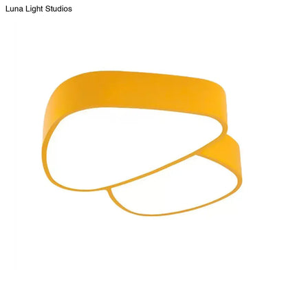 DecorBites™ DecorBites™ Modern Acrylic LED Mushroom Baby Ceiling Light - Lovely Flush Bedroom Lamp