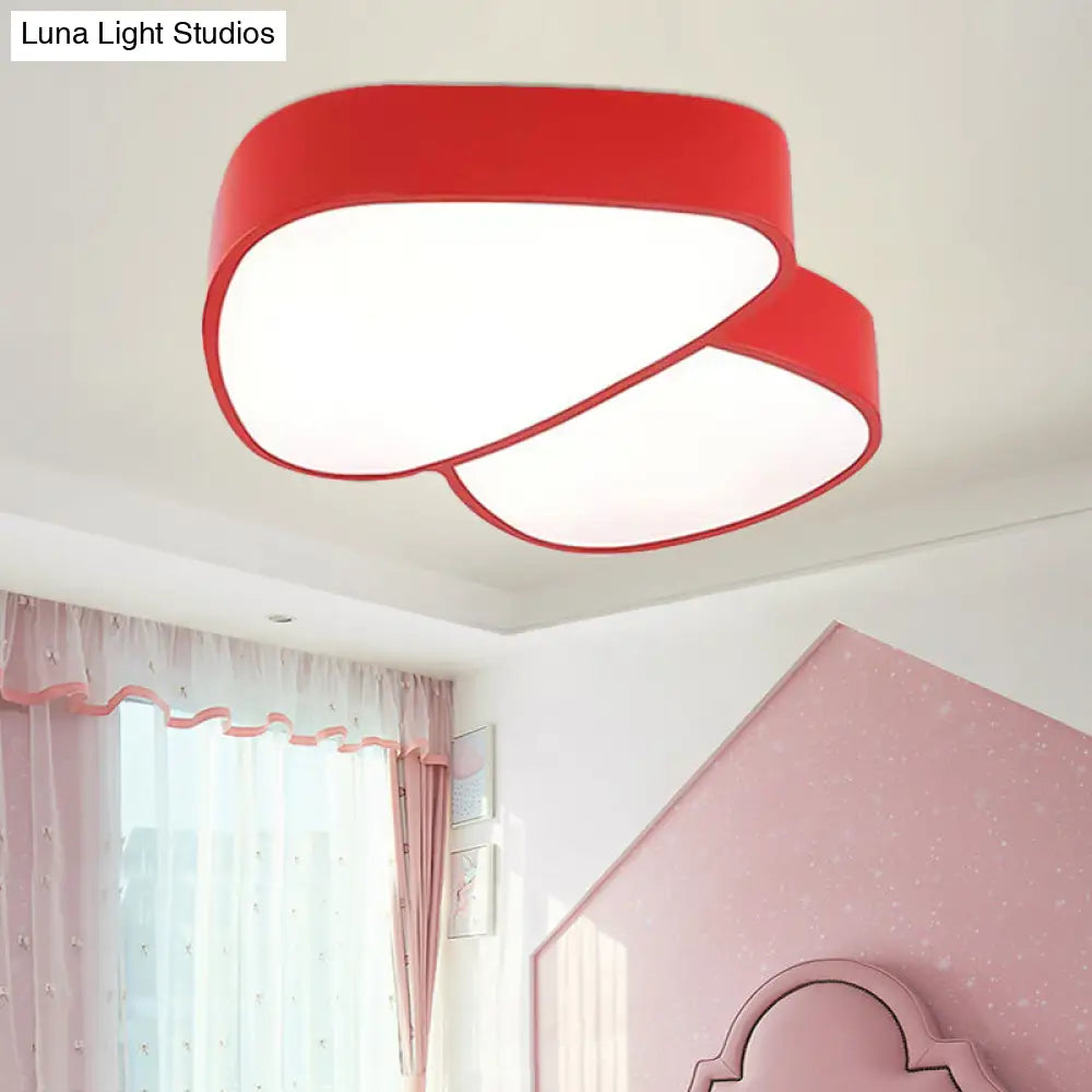 DecorBites™ DecorBites™ Modern Acrylic LED Mushroom Baby Ceiling Light - Lovely Flush Bedroom Lamp