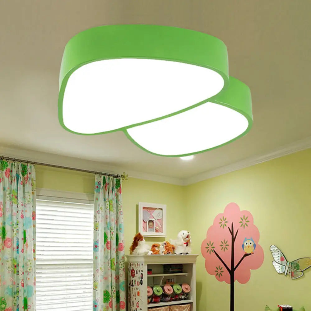 DecorBites™ DecorBites™ Modern Acrylic LED Mushroom Baby Ceiling Light - Lovely Flush Bedroom Lamp