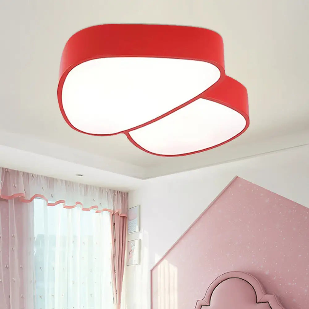 DecorBites™ DecorBites™ Modern Acrylic LED Mushroom Baby Ceiling Light - Lovely Flush Bedroom Lamp