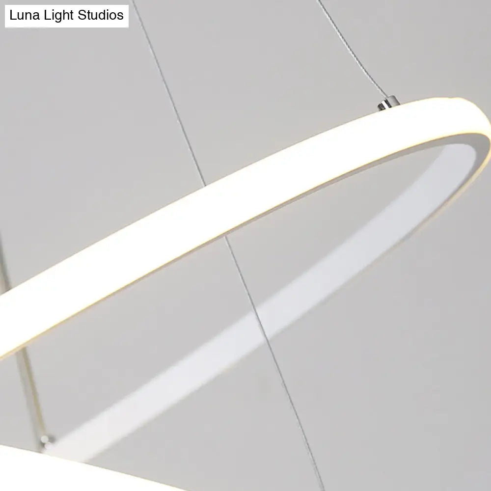 Kit de lámpara colgante esférica LED moderna de acrílico con luz cálida/blanca – Tamaños disponibles de 8" a 23,5" de ancho