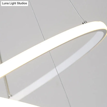 Kit de lámpara colgante esférica LED moderna de acrílico con luz cálida/blanca – Tamaños disponibles de 8" a 23,5" de ancho