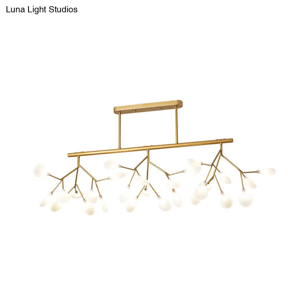 ديكوربايتس™ مصباح LED حديث من الأكريليك مع 27 رأسًا لغرفة المعيشة