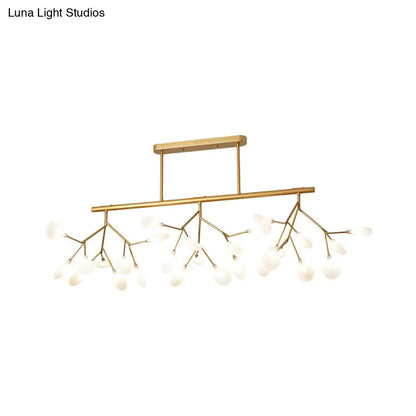 ديكوربايتس™ مصباح LED حديث من الأكريليك مع 27 رأسًا لغرفة المعيشة