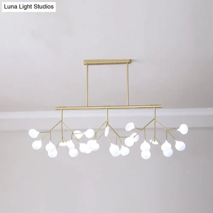 ديكوربايتس™ مصباح LED حديث من الأكريليك مع 27 رأسًا لغرفة المعيشة