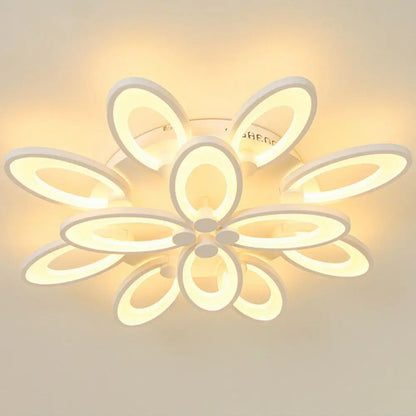 DecorBites™ DecorBites™ Modern Acrylic LED Semi Flush Mount Ceiling Light - Ideal for Living Room