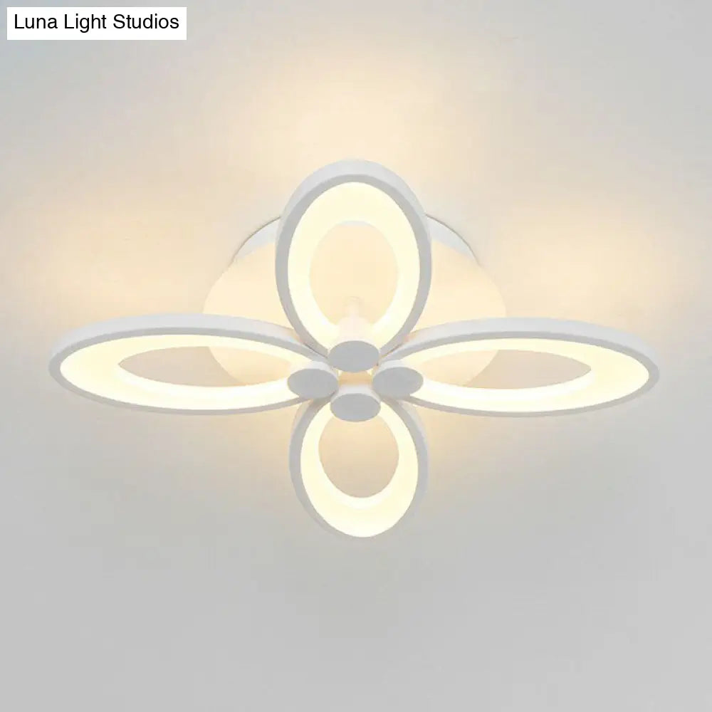 DecorBites™ DecorBites™ Modern Acrylic LED Semi Flush Mount Ceiling Light - Ideal for Living Room