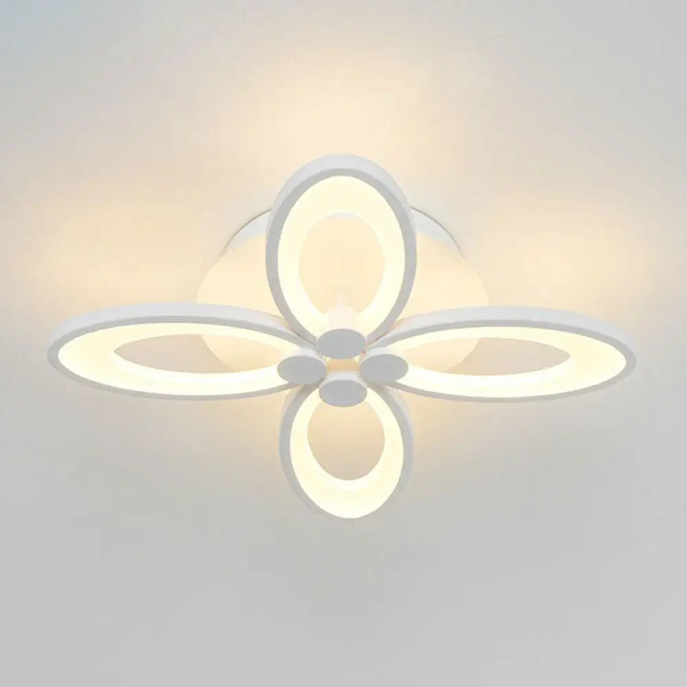 DecorBites™ DecorBites™ Modern Acrylic LED Semi Flush Mount Ceiling Light - Ideal for Living Room