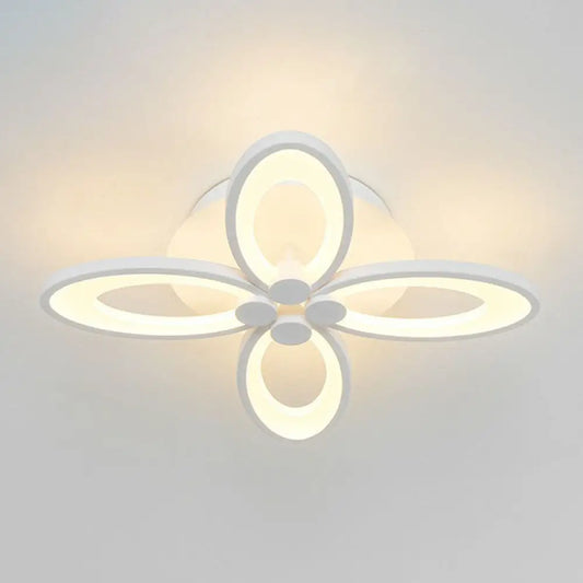 DecorBites™ DecorBites™ Modern Acrylic LED Semi Flush Mount Ceiling Light - Ideal for Living Room