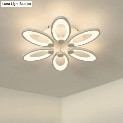 DecorBites™ DecorBites™ Modern Acrylic LED Semi Flush Mount Ceiling Light - Ideal for Living Room