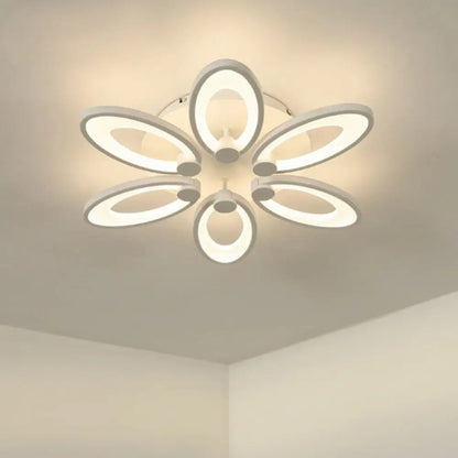 DecorBites™ DecorBites™ Modern Acrylic LED Semi Flush Mount Ceiling Light - Ideal for Living Room