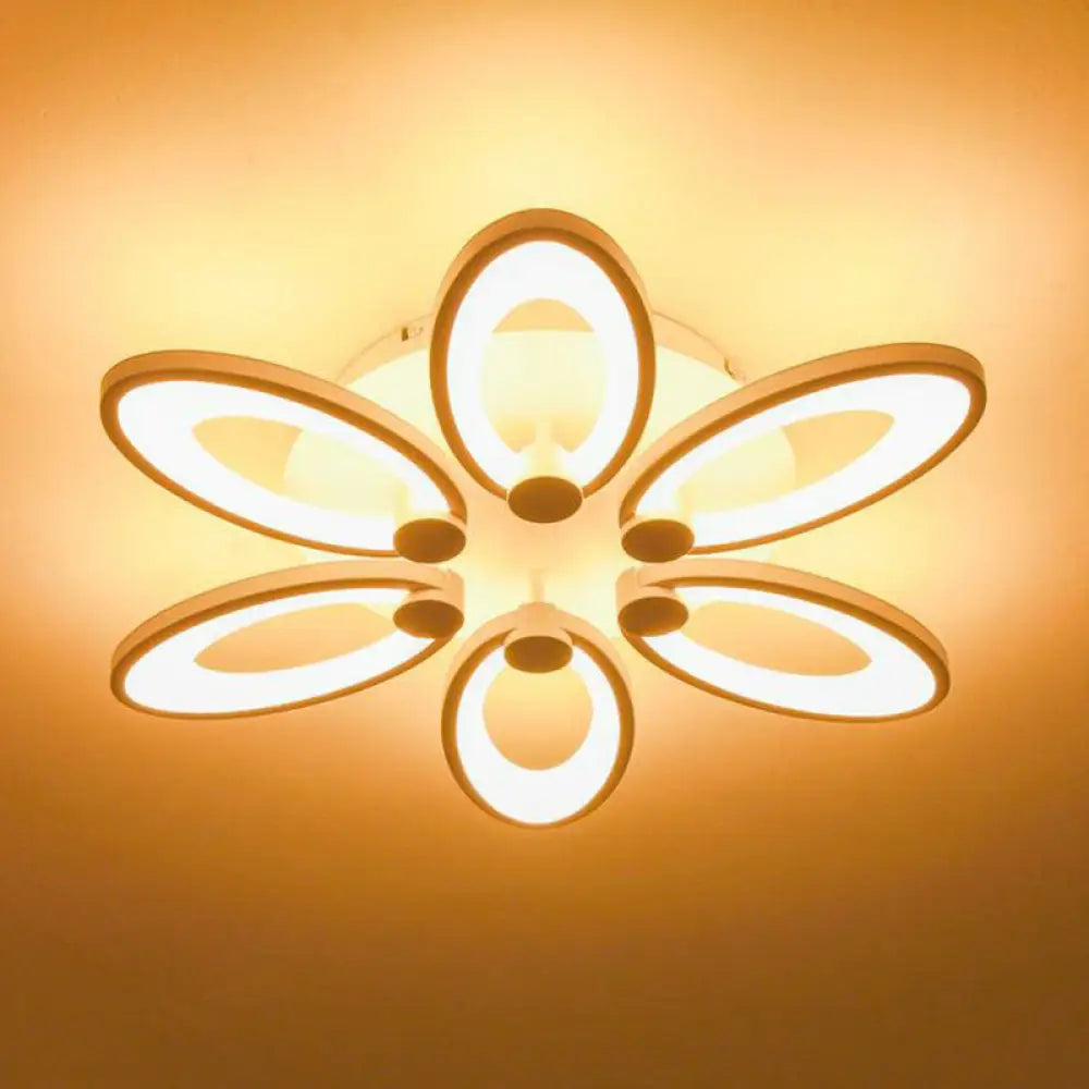 DecorBites™ DecorBites™ Modern Acrylic LED Semi Flush Mount Ceiling Light - Ideal for Living Room