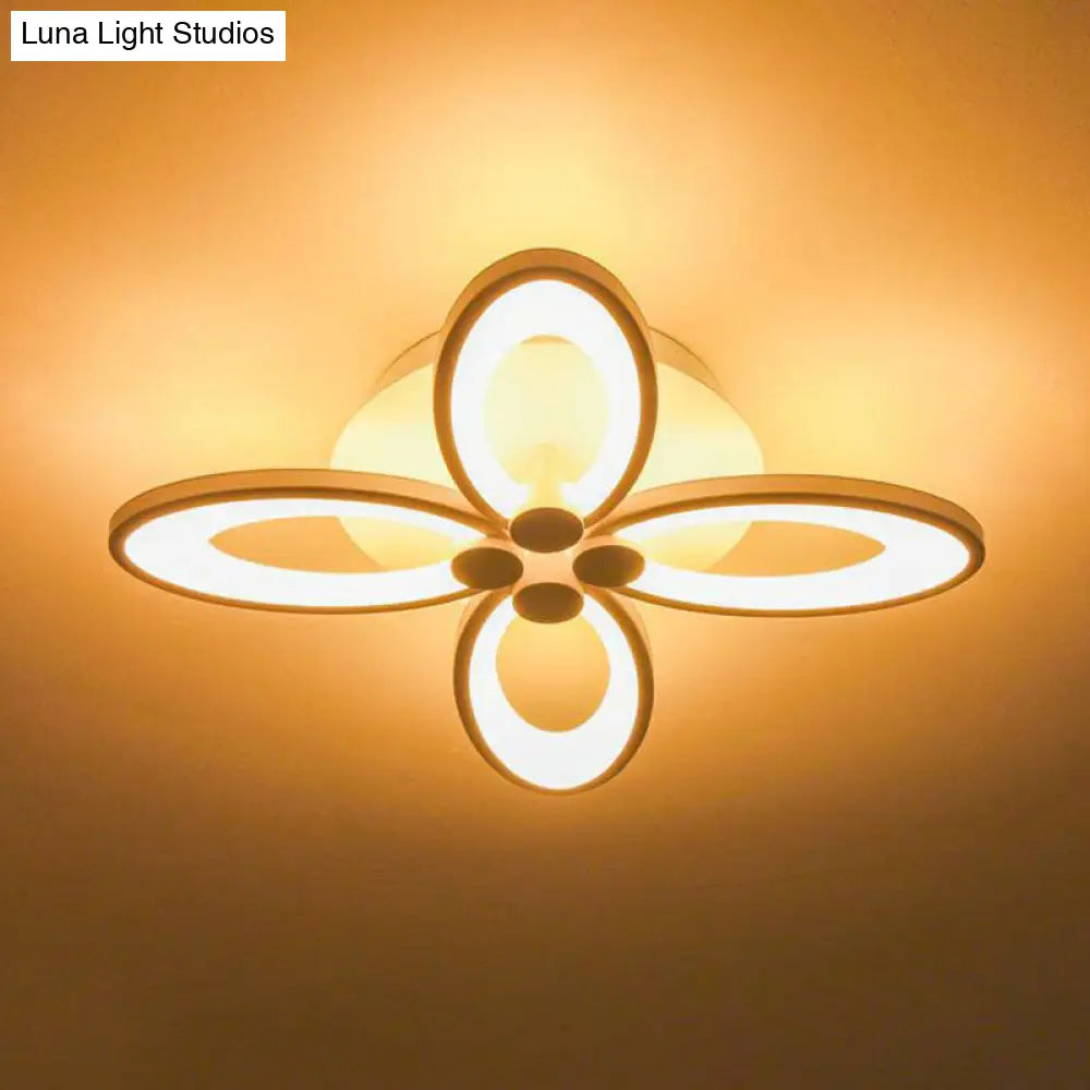 DecorBites™ DecorBites™ Modern Acrylic LED Semi Flush Mount Ceiling Light - Ideal for Living Room