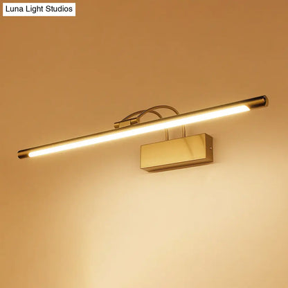 DecorBites™ DecorBites™ Modern Acrylic LED Vanity Wall Light Fixture for Simplicity and Elegance in Your Bathroom