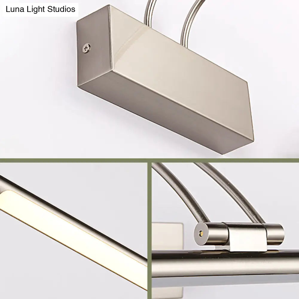 DecorBites™ DecorBites™ Modern Acrylic LED Vanity Wall Light Fixture for Simplicity and Elegance in Your Bathroom