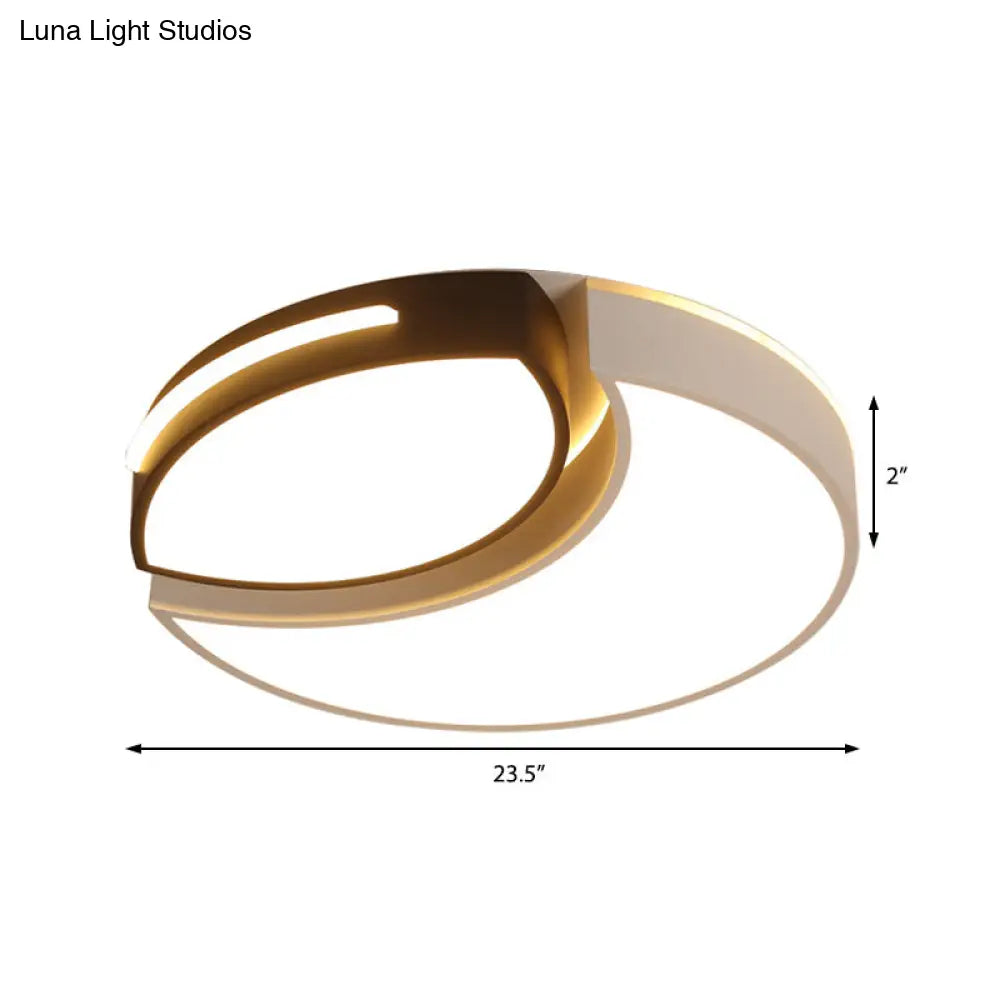 DecorBites™ DecorBites™ Modern Acrylic Round Ceiling Lights - 16"/19.5"/23.5" - Warm/White - Indoor Lighting