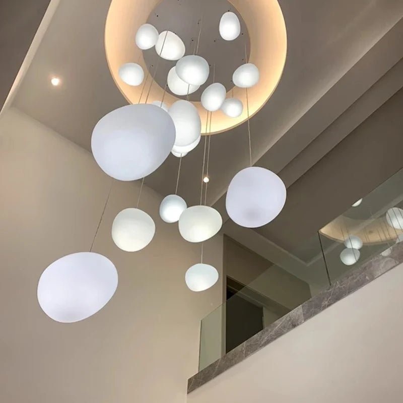 Modern Acrylic Staircase Multi-Light Pendant Chandelier - Decorbites
