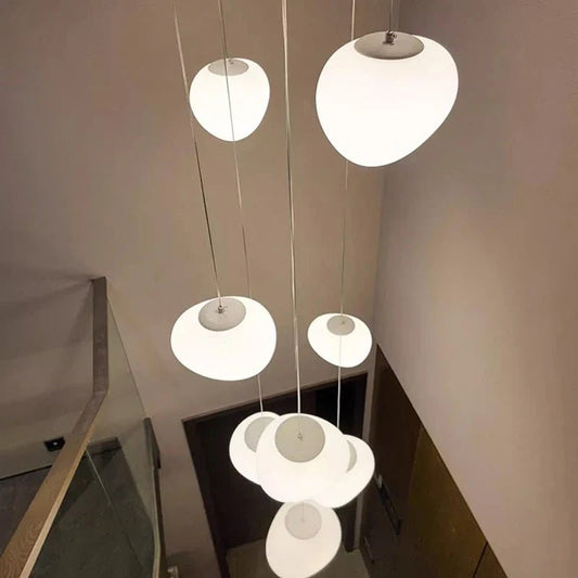 Modern Acrylic Staircase Multi-Light Pendant Chandelier - Decorbites