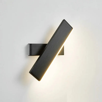 DecorBites™ DecorBites™ Modern Aluminum LED Swivel Wall Light Sconce for Bedroom - Bar Shape