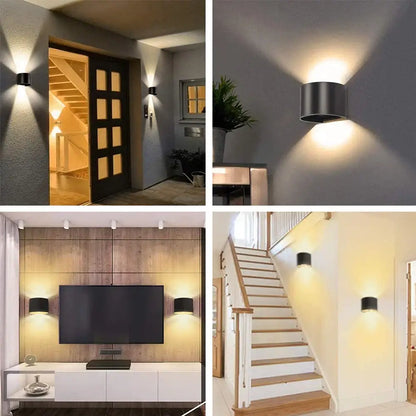 Modern black adjustable aluminum wall sconce with warm focused lighting for bedroom decorbites adjustable aluminum wall use